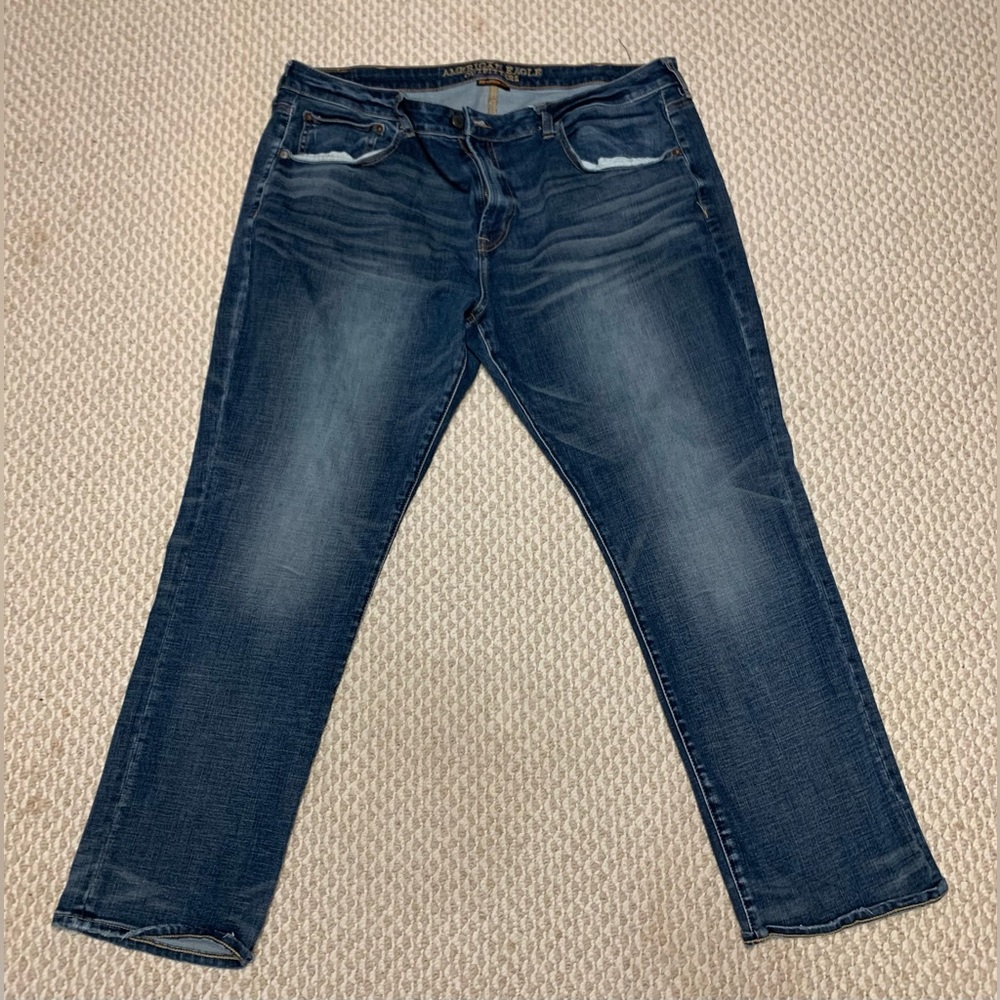 American Eagle jeans size 42 x 32 slim straight extreme flex.